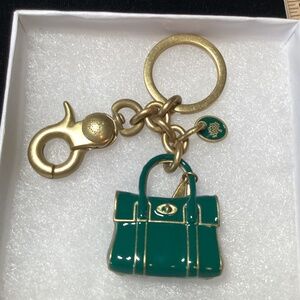 Mulberry keyring or bag jewelry